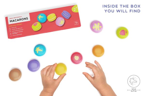 Merle Toys - Rollenspiel Macarons 5
