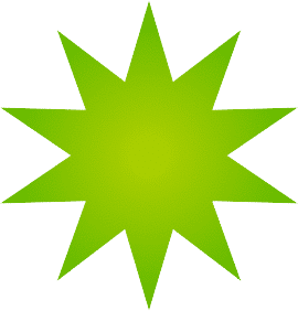 Merle Toys - Green Star