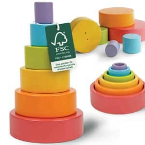 Merle Toys_Stapelbecher aus Holz, Becher Stapel Spiel, Stapelturm, Stapelspiel Holz2.jpg